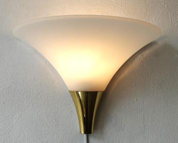 Vintage wandlamp Hollywood Regency Glashütte Limburg 1 van 3 beschikbaar voor biedingen