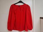 rode blouse met leuke halslijn, maat XL, Ophalen of Verzenden, Zo goed als nieuw, Maat 46/48 (XL) of groter, Rood