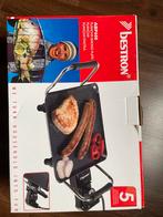Bestron ABP600  bakplaat grillplaat 2 personen, Witgoed en Apparatuur, Gourmetstellen, Ophalen of Verzenden, Zo goed als nieuw