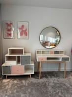 Maison Du Monde Bureau met Kast, Ophalen, Zo goed als nieuw, Bureau