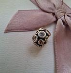 Pandora rozenpad, blank. ECHT ALS NIEUW, Verzenden, Pandora, Zo goed als nieuw, 1 bedel