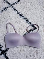 H&M padded BH top beugelloos heidepaars maat 70D, H&M, Ophalen of Verzenden, Blauw, BH