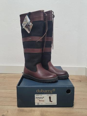 Dames Dubarry laars / laarzen maat 37,5 zwart / bruin nieuw beschikbaar voor biedingen