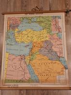 Het Nabije Oosten kaart oude schoolkaart van Beekum, Ophalen, Aardrijkskunde