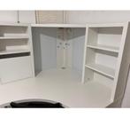 Ikea hoekbureau wıt mıcke, Ophalen of Verzenden, Gebruikt