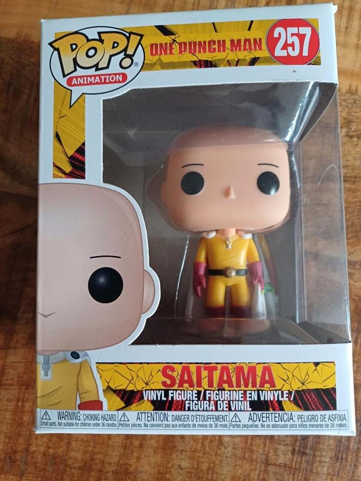 Funko Pop! Animation: One Punch Man – Saitama #257, Verzamelen, Poppetjes en Figuurtjes, Nieuw, Ophalen of Verzenden