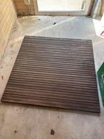 Houten vloer (voor bijv. balkon) 3 stuks, Doe-het-zelf en Verbouw, Platen en Panelen, Ophalen of Verzenden, Zo goed als nieuw