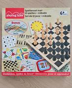 Spellenset met 12 spellen, Ophalen of Verzenden, Zo goed als nieuw, Playing Kids