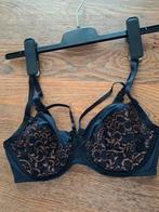 Zwarte beugelbh, 75E,  Hunkemoller, Hunkemöller, Ophalen of Verzenden, Zwart, BH