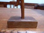 Vintage houten beeldje van een vogel, 19 cm., Ophalen of Verzenden