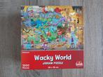 Wacky World puzzel 1000 stukjes, Prehistoric, zgan, Ophalen of Verzenden, 500 t/m 1500 stukjes, Zo goed als nieuw, Legpuzzel