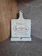 Witte houten kookboek standaard van Rudolph's Bakery, Ophalen of Verzenden, Zo goed als nieuw
