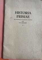 Historia Frisiae. Grondbezit en Standen Friesland Dokkum, Ophalen of Verzenden, Zo goed als nieuw