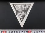 sticker hengelsport zuid snoekbaars toernooi 1991 amsterdam*, Ophalen, Zo goed als nieuw, Bedrijf of Vereniging