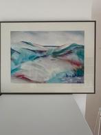 Landschap, Antiek en Kunst, Kunst | Schilderijen | Abstract, Ophalen of Verzenden