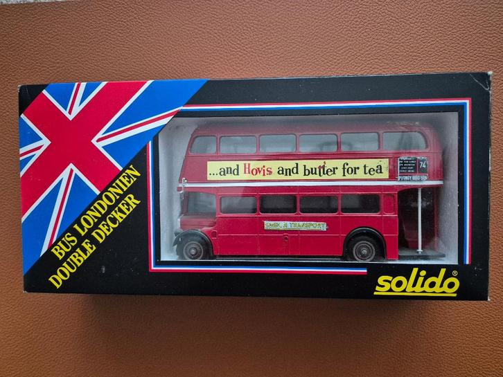 Vier bussen van SOLIDO verpakt in originele doosje 1 koop, Hobby en Vrije tijd, Modelauto's | 1:50, Gebruikt, Bus of Vrachtwagen