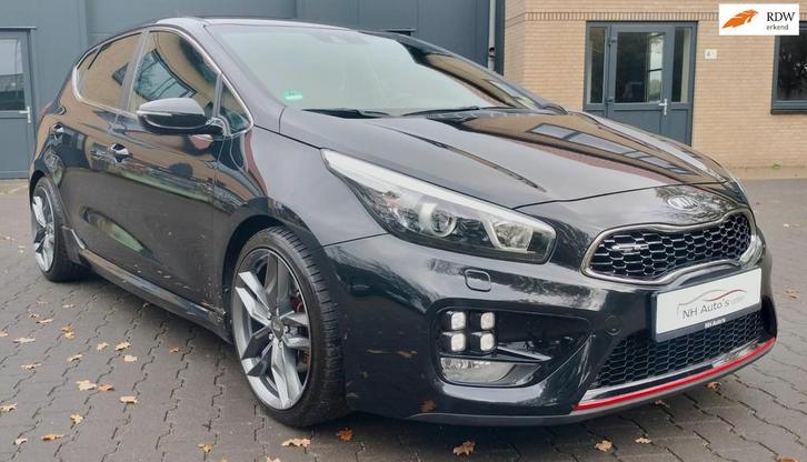 Kia Cee'd 1.6 GT-Track 204PK Navigatie Recaro Xenon Keyless, Auto's, Kia, Bedrijf, Te koop, (Pro) Cee d, ABS, Achteruitrijcamera
