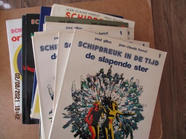 adv4016 schipbreuk in de tijd, Eén stripboek, Ophalen, Gelezen