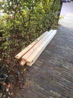 Balken circa 245 cm lang x 4,5 x 12 cm, Ophalen of Verzenden, Balk, Vuren, 50 mm of meer