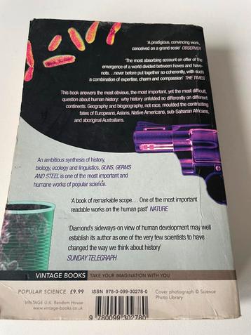 Guns, Germs, and Steel - Jared Diamond beschikbaar voor biedingen