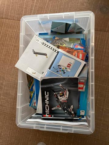 Lego Instructieboekjes - allerlei soorten zie beschijving beschikbaar voor biedingen