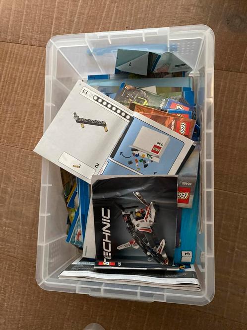 Lego Instructieboekjes - allerlei soorten zie beschijving, Kinderen en Baby's, Speelgoed | Duplo en Lego, Zo goed als nieuw, Lego