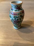 Antiek Chinees vaasje Rose canton, Ophalen of Verzenden