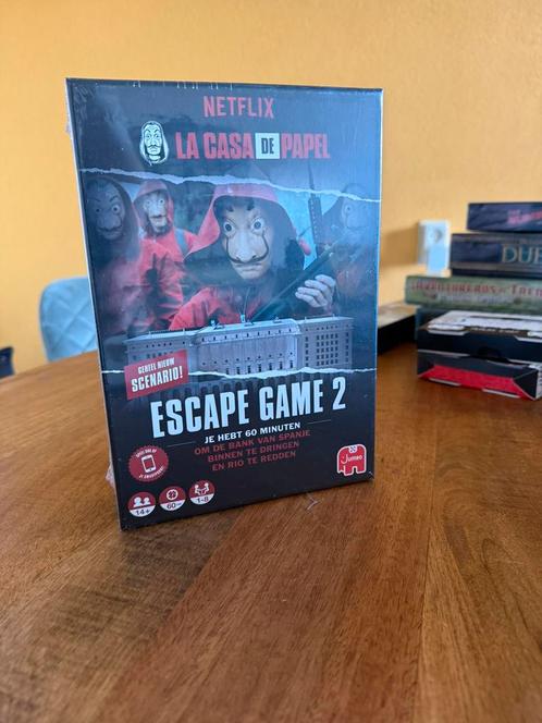 La Casa de Papel – Escape Game 2 (nieuw in seal), Hobby en Vrije tijd, Gezelschapsspellen | Kaartspellen, Zo goed als nieuw, Ophalen