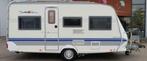 Hobby de Luxe easy 450 UF Rondzit, mover, voortent, Caravans en Kamperen, Caravans, Hobby, Schokbreker, 750 - 1000 kg, Particulier