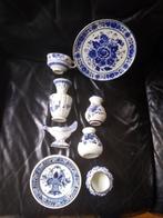 Delfts blauw porselein (8 st.), Antiek en Kunst, Ophalen of Verzenden