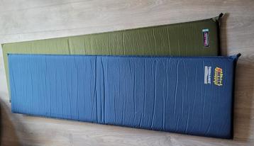 Thermarest slaapmatten legergroen en blauw beschikbaar voor biedingen