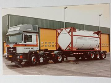 Foto Vrachtwagen MAN jaren 80/90 - 13x20cm beschikbaar voor biedingen