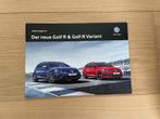 Golf 7 R facelift Golf 7.5 Brochure Folder, Nieuw, Ophalen of Verzenden