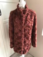 Roze/terra fluffy jas van Vero Moda. Maat XS. Nieuw!, Kleding | Dames, Jassen | Winter, Verzenden, Vero Moda, Nieuw, Roze