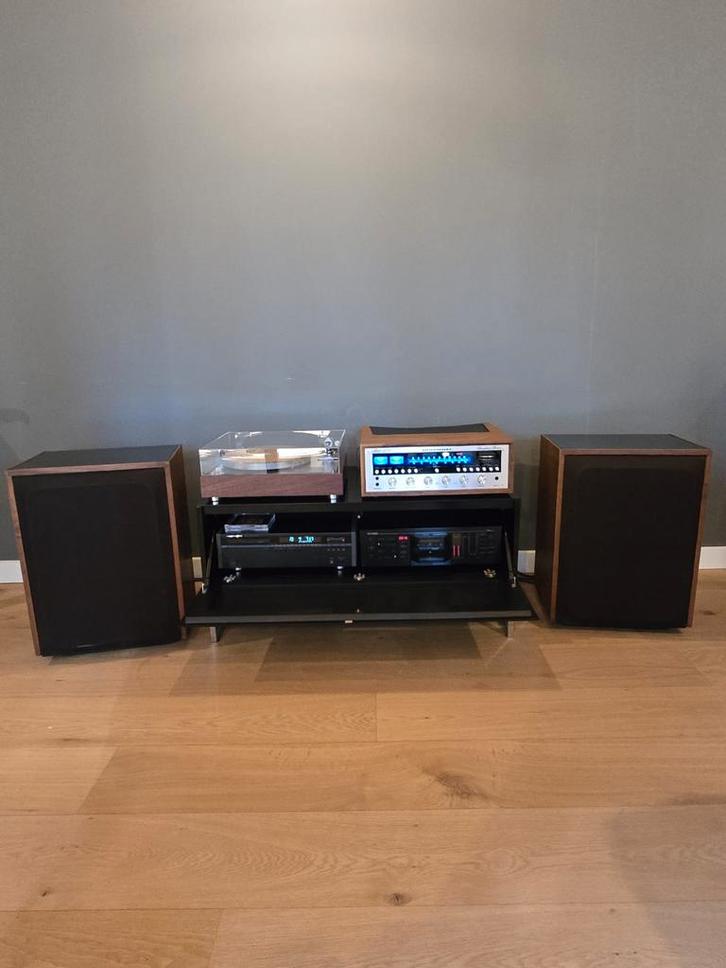 Vintage top audioset, Audio, Tv en Foto, Radio's, Gebruikt, Radio, Met cd-speler, Ophalen