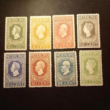 Nederland nvph 90-97 jubileum zegels 1913  beschikbaar voor biedingen
