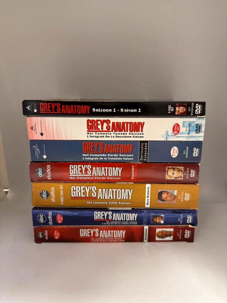 Grey's Anatomy Seizoen 1-7 DVD, Cd's en Dvd's, Dvd's | Tv en Series, Zo goed als nieuw, Drama, Boxset, Vanaf 12 jaar, Ophalen of Verzenden