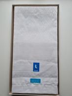 100% Linnen Damast Badhanddoeken (set van 6) Wit, Ophalen of Verzenden, Nieuw, Wit, Handdoek
