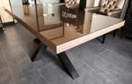 Erik Custer Design Tafel, Ophalen, Gebruikt, 150 tot 200 cm, Vierkant