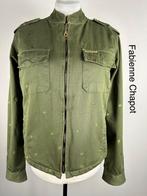 Fabienne Chapot Spijkerjas  (mt: 42) 8,3/9310, Kleding | Dames, Jasjes, Kostuums en Pakken, Blauw, Maat 42/44 (L), Ophalen of Verzenden