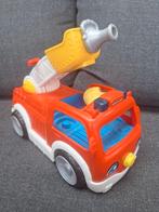 Little People Brandweerwagen met Brandweerman, Ophalen, Gebruikt