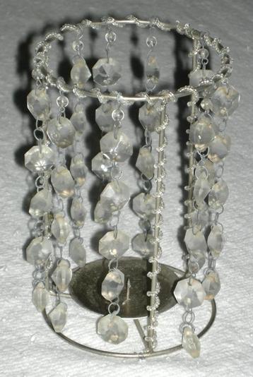 Kaarshouder / Kandelaar / Theelichthouder Ø 10,5x16 cm. beschikbaar voor biedingen