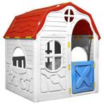 Speelhuis inklapbaar met deuren en ramen gratis bezorgd, Kinderen en Baby's, Nieuw, Kunststof, Ophalen of Verzenden