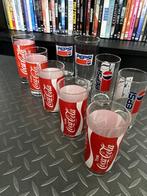 Pepsi + Coca Cola glazen - nieuwstaat!, Verzamelen, Frisdrankglas, Ophalen of Verzenden, Zo goed als nieuw