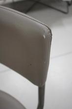 7x hippe eetkamerstoel schoolstoel stapelbaar metaal skai, Huis en Inrichting, Stoelen, Ophalen, Gebruikt, Metaal, Vijf, Zes of meer stoelen