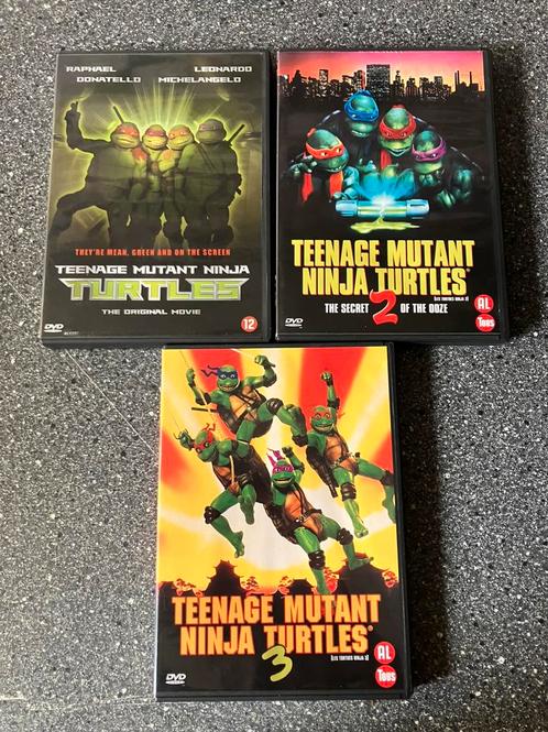 Teenage Mutant Ninja Turtles Trilogy, Cd's en Dvd's, Dvd's | Kinderen en Jeugd, Film, Avontuur, Vanaf 12 jaar, Ophalen of Verzenden