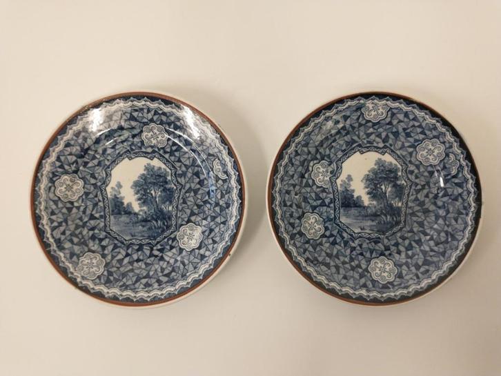 Sierbord Villeroy & Boch, decor Flamand, D16cm, Antiek en Kunst, Antiek | Wandborden en Tegels, Ophalen