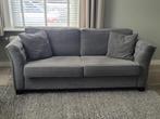 Zitbank / 2,5 zits bank grijs met capitons, Ophalen, Gebruikt, Tweepersoons, 75 tot 100 cm