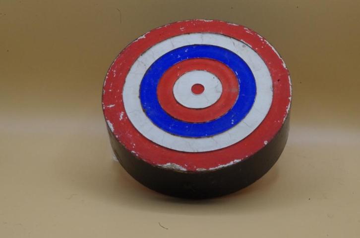 Vintage schietschijf darts roos schietroos, Sport en Fitness, Darts, Gebruikt, Dartbord, Ophalen of Verzenden