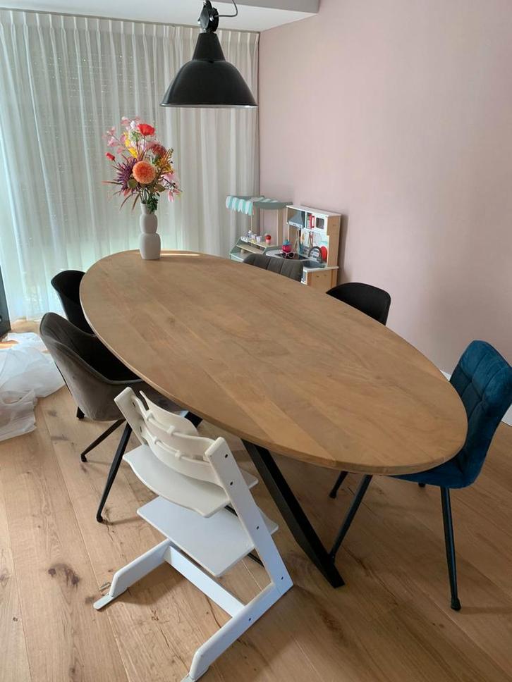 Mango Houten Tafelblad 2.80m - Exclusief Poot, Huis en Inrichting, Tafels | Eettafels, Nieuw, 50 tot 100 cm, 200 cm of meer, Rechthoekig